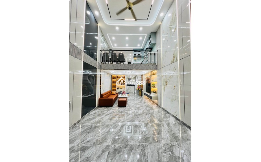 9.5 TỶ – NHÀ MỚI TINH 6 TẦNG HẼM XE HƠI PHONG CÁCH HIỆN ĐẠI – CÓ THANG MÁY FULL NỘI THẤT – GẦN CÔNG VIÊN LÀNG HOA