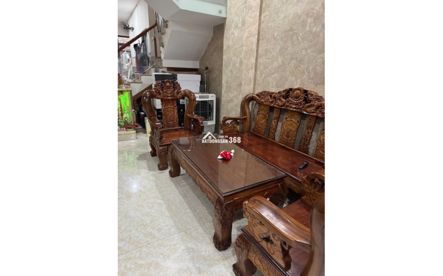 NHÀ 3 TẦNG - NGANG 4.3M - HẺM XE HƠI LÝ THUYẾT