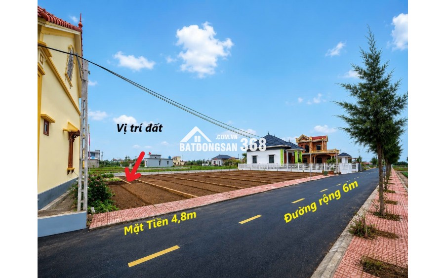 Chính Chủ Em Có Lô Đất Cần Bán Diện Tích 90,2m. Mặt Tiền 4,8m. Đất Sẵn Sổ Giao Dịch Luôn.