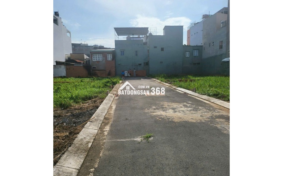  BÁN ĐẤT MT KÊNH THAM LƯƠNG – TÂN TẠO A, BÌNH TÂN – 5x20m