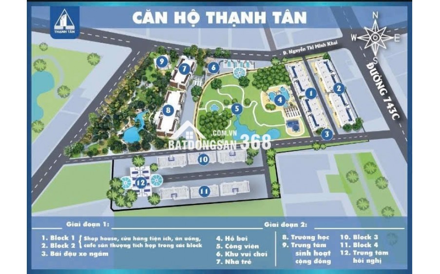 Căn hộ view hồ bơi gần làng đại học, khu công nghiệp