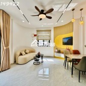 SIÊU PHẨM MỚI ĐẸP 2 MẶT TIỀN HẺM XE HƠI 7 CHỖ TỚI NHÀ -  2 TẦNG - DTSD 50M2. NHỈNH 5TY