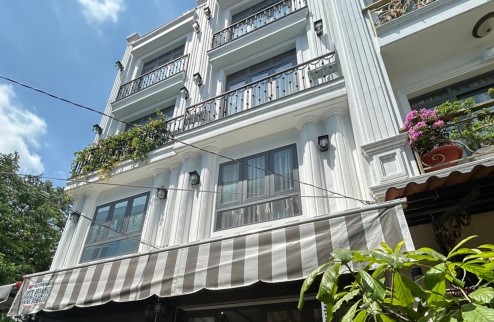  Cần bán nhà hẻm ô tô Nguyễn Văn Đậu, khu dân cư an ninh, nhà mới 4tầng 5PN 6WC 8,7tỷ