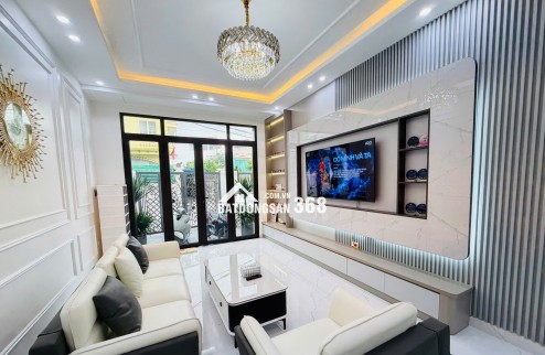 Nhà đẹp gần Vinhomes Imperia Hồng Bàng 4 tầng full nội thất, ô tô đõ cửa