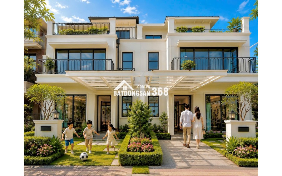 Bán Nhà Phố Vườn Izumi City (170ha), Nguyễn Hữu Cảnh, ven sông Đồng Nai, 156m² 3 lầu giá 7.9 tỷ