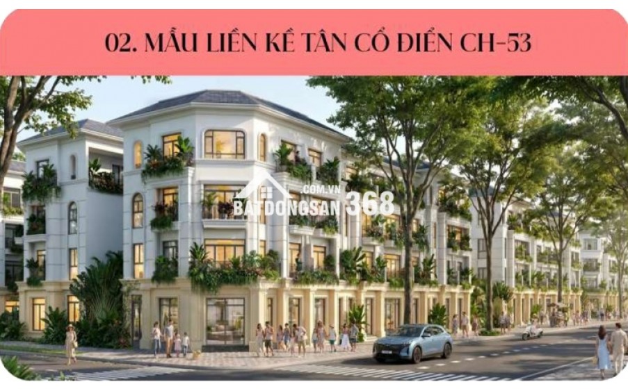 CSBH 26.8.26, nhà phố 4 tầng mặt tiền Vinhomes Saigon Park (vinhome hóc môn) chỉ 4T77 (hoàn thêm hơn 250tr)