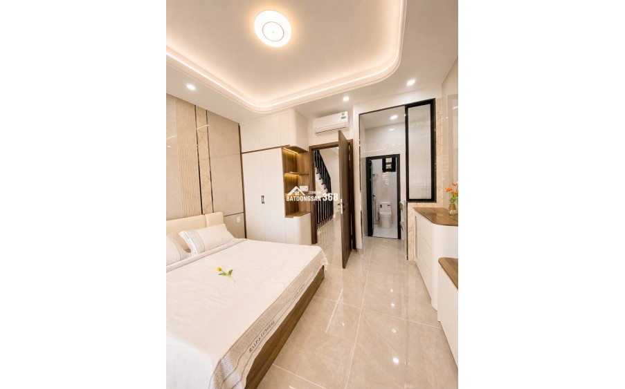 NHÀ ĐẸP BÌNH TÂN 5 TẦNG ĐẸP - HẺM XE TẢI - FULL NỘI THẤT