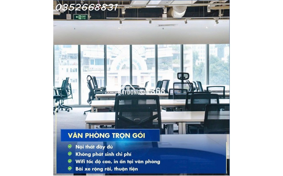 CHỈ TỪ 4 TRIỆU/THÁNG – SỞ HỮU VĂN PHÒNG HẠNG A, VIEW TRIỆU ĐÔ NGAY TRUNG TÂM QUẬN 1