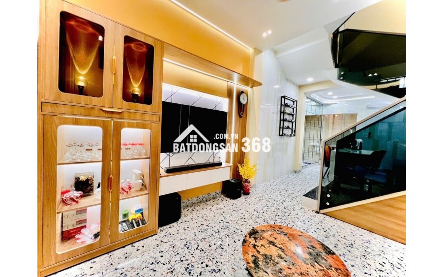 NHÀ ĐẸP GÒ VẤP - HẺM XE HƠI NGAY CHỢ THẠCH ĐÀ
