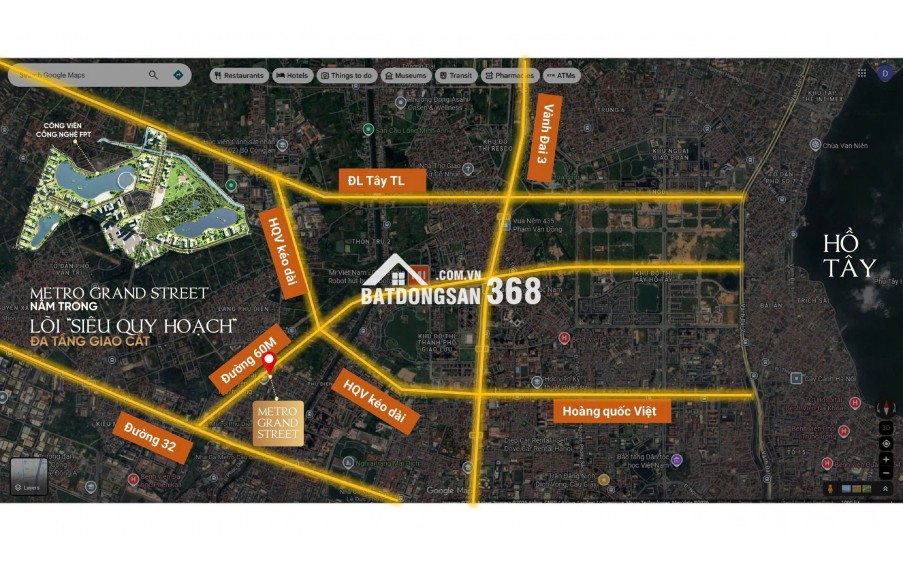 Mở bán nhà phố 2 mặt tiền trung tâm Mỹ Đình Grand Street