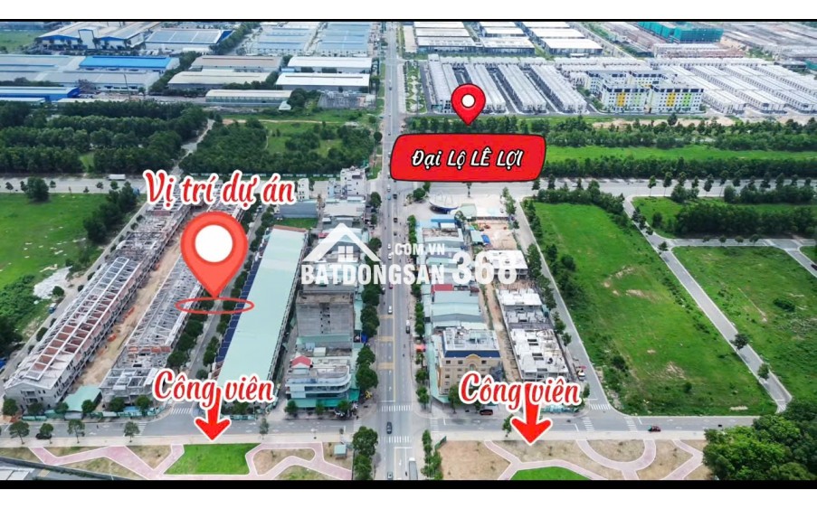 TRẢ TRƯỚC 920 TRIỆU NHẬN NGAY NHÀ PHỐ FIESTAR CENTRAL  - TẠI T PHƯỜNG BÌNH DƯƠNG - SÀI GÒN
