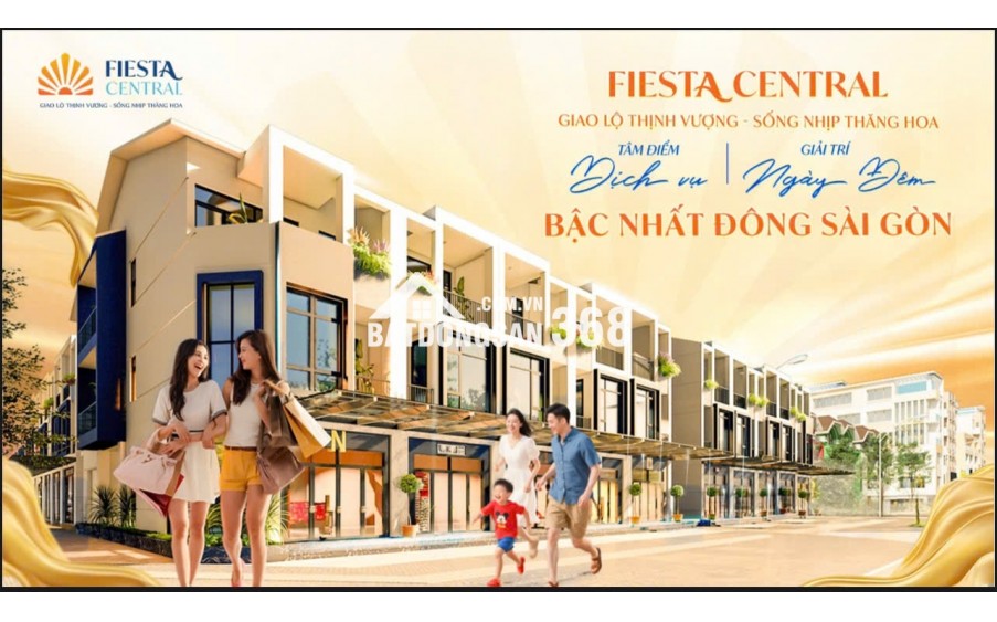 TRẢ TRƯỚC 920 TRIỆU NHẬN NGAY NHÀ PHỐ FIESTAR CENTRAL  - TẠI T PHƯỜNG BÌNH DƯƠNG - SÀI GÒN