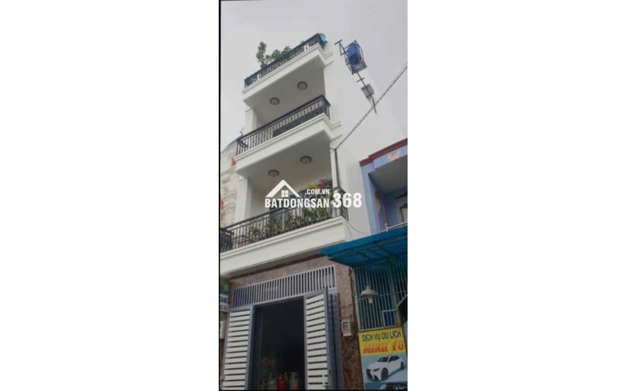 Bán nhà 1 trệt 1 lửng 3 lầu 596/22 Bình Long Q. Tân Phú cũ