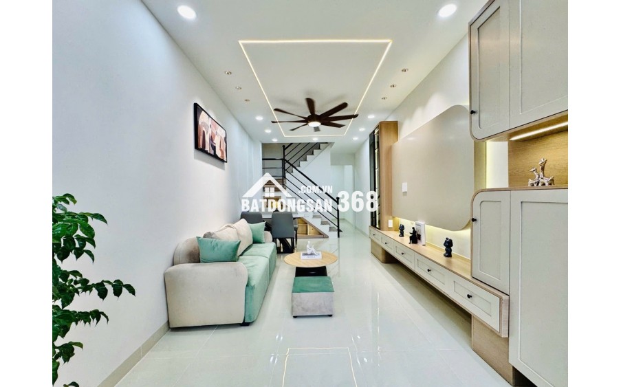 NHÀ ĐẸP NGAY CHỢ BÀ CHIỂU – CHỈ 10M RA HẺM XE TẢI – FULL NỘI THẤT