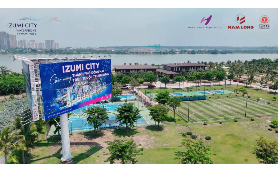 Bán Nhà Phố Vườn Izumi City (170ha), Nguyễn Hữu Cảnh, ven sông Đồng Nai, 156m² 3 lầu giá 7.9 tỷ