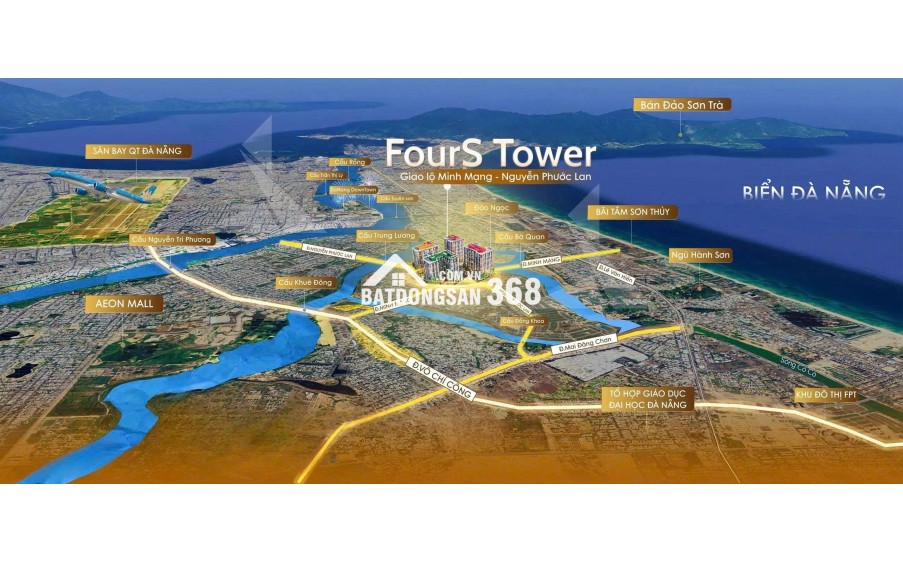 QUỸ CĂN GIÁ RẺ CÒN SÓT LẠI - SUN FOURS TOWER NGŨ HÀNH SƠN – TÂM ĐIỂM SỐNG MỚI ĐÀ NẴNG