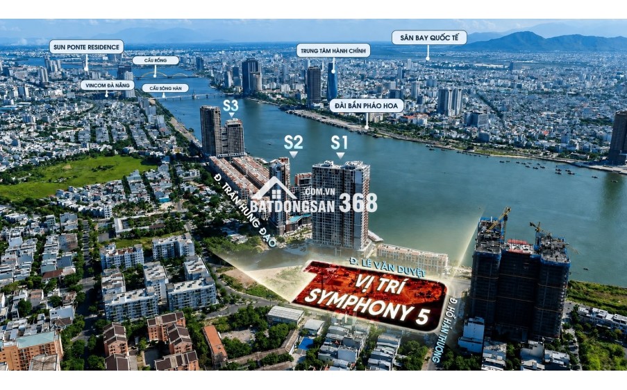 CHỈ TỪ 2 TỶ - SUN SYMPHONY 5 – SỞ HỮU CĂN HỘ VEN SÔNG HÀN, ĐÓN TRỌN NHỊP SỐNG ĐẲNG CẤP ĐÀ NẴNG