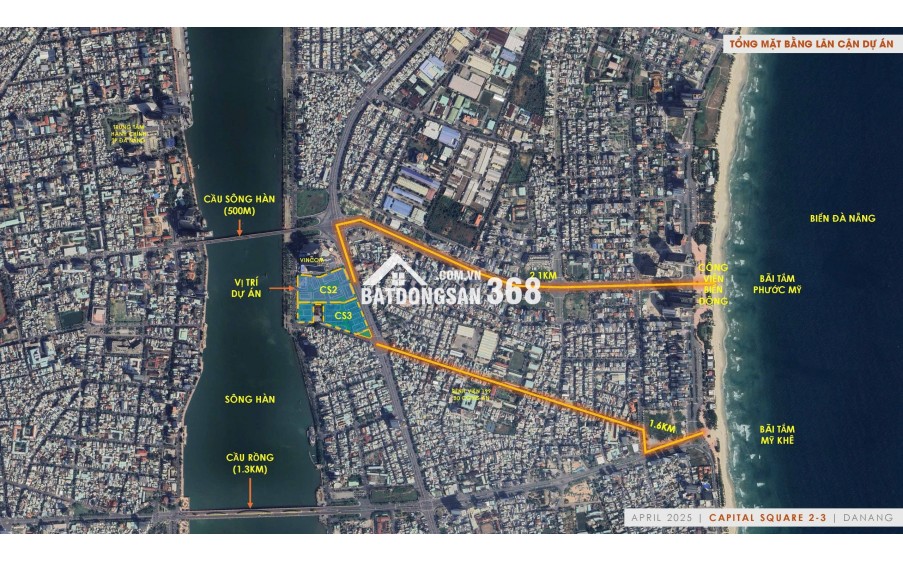 CHỈ TỪ 3 TỶ - CAPITAL SQUARE – KIỆT TÁC BÊN SÔNG HÀN