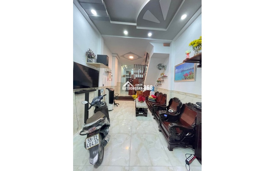 NHÀ 3 TẦNG Q.8 – HẺM XE HƠI TỚI CỬA KHU AN NINH HÀNG XÓM VĂN MINH
