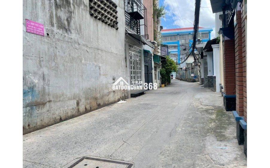 BÁN NHÀ HẺM XE HƠI ÂU DƯƠNG LÂN Q8 - BỀ NGANG 6M - NỞ HẬU TÀI LỘC