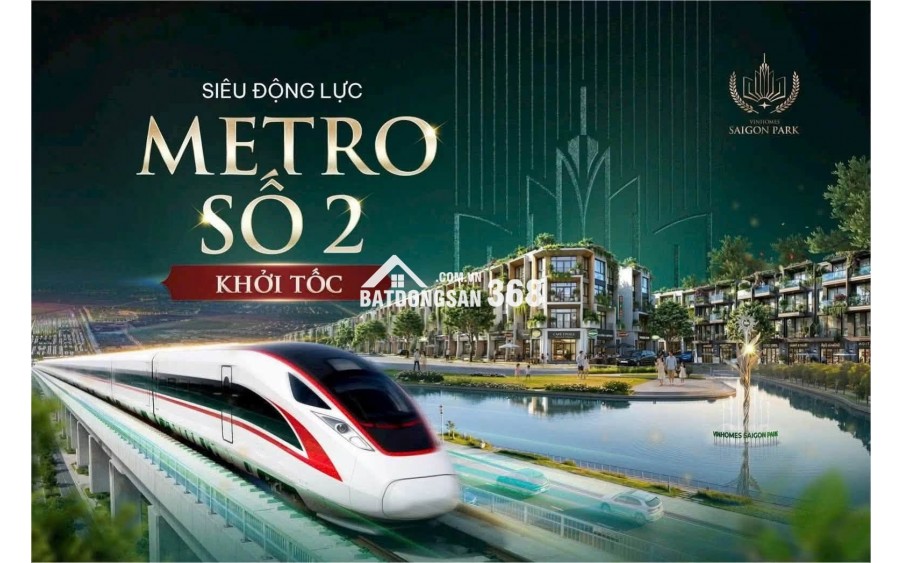 Nhà phố mặt tiền Vinhomes Saigon Park- căn 4 tầng kế góc 80m2 - chỉ 4,78 tỷ (full 100%)