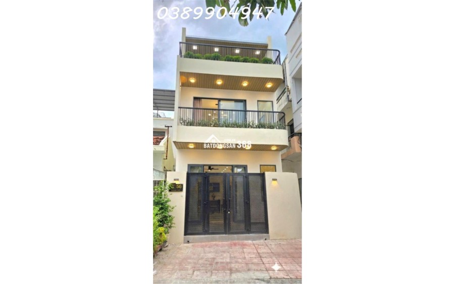 Siêu phẩm nhà đẹp 3 tầng mặt tiền số 56 đường Đồng Nai - TP Nha Trang - giá 11,9 tỷ.