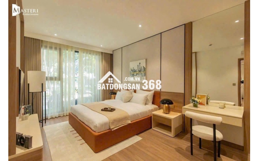 Masteri Đà Nẵng, cần bán gấp căn 2pn, tầng cao -view sông, full nội thất , giá 6,7 tỷ