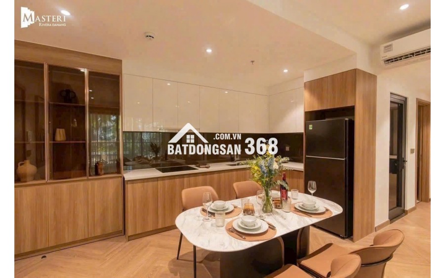 Masteri Đà Nẵng, cần bán gấp căn 2pn, tầng cao -view sông, full nội thất , giá 6,7 tỷ