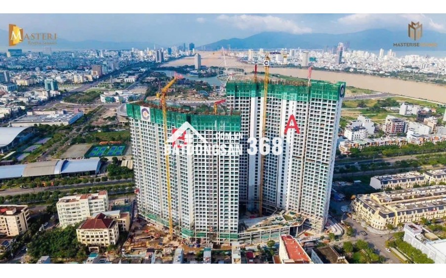 Masteri Đà Nẵng, cần bán gấp căn 2pn, tầng cao -view sông, full nội thất , giá 6,7 tỷ