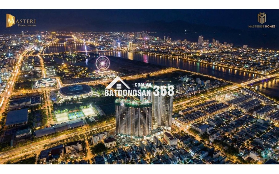 Masteri Đà Nẵng, cần bán gấp căn 2pn, tầng cao -view sông, full nội thất , giá 6,7 tỷ