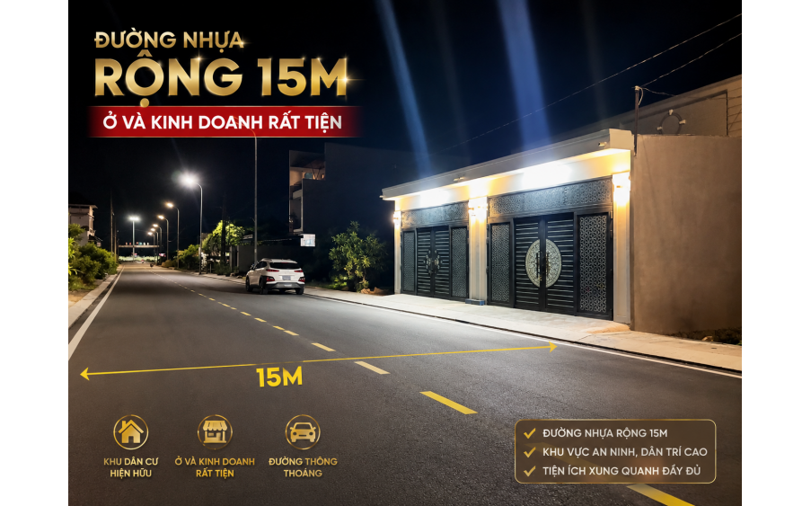 BÁN 2 CĂN NHÀ CẤP 4 MỚI ĐẸP – ĐƯỜNG NHỰA 15M – LONG ĐIỀN
