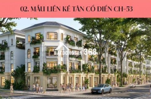 CSBH 26.8.26, nhà phố 4 tầng mặt tiền Vinhomes Saigon Park (vinhome hóc môn) chỉ 4T77 (hoàn thêm hơn 250tr)