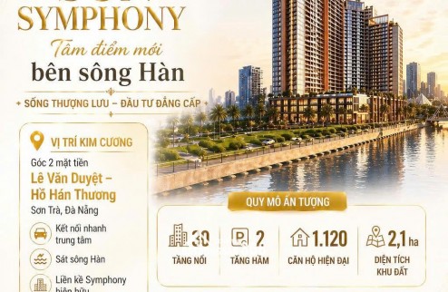 CHỈ TỪ 2 TỶ - SUN SYMPHONY 5 – SỞ HỮU CĂN HỘ VEN SÔNG HÀN, ĐÓN TRỌN NHỊP SỐNG ĐẲNG CẤP ĐÀ NẴNG
