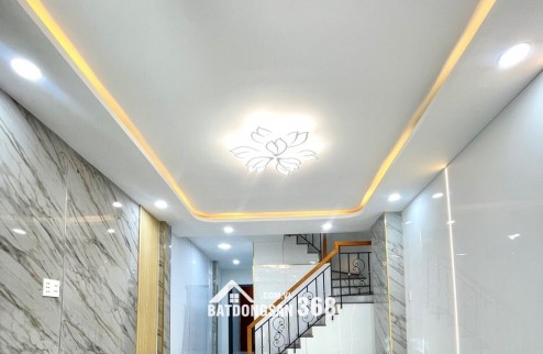 MẶT HẺM XE TẢI Q.8 – 4 tầng BTCT 50M²– 5PN – đỗ oto thoải mái, chỉ hơn 5T
