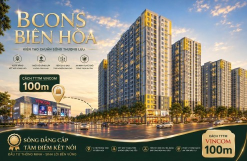 Căn hộ 2PN chỉ 1,8 tỷ – Sở hữu view sân bay độc nhất Biên Hòa