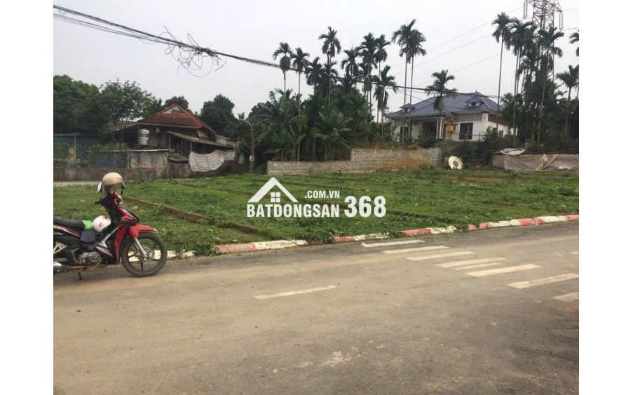 Bán đất đối diện trường Mầm Non Hợp Thành - TP Hòa Bình - 2 mặt tiền 110m2  5xx