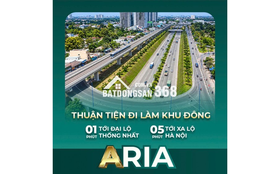 BCONS ARIA – Không gian sống hiện đại giữa nhịp phát triển đô thị