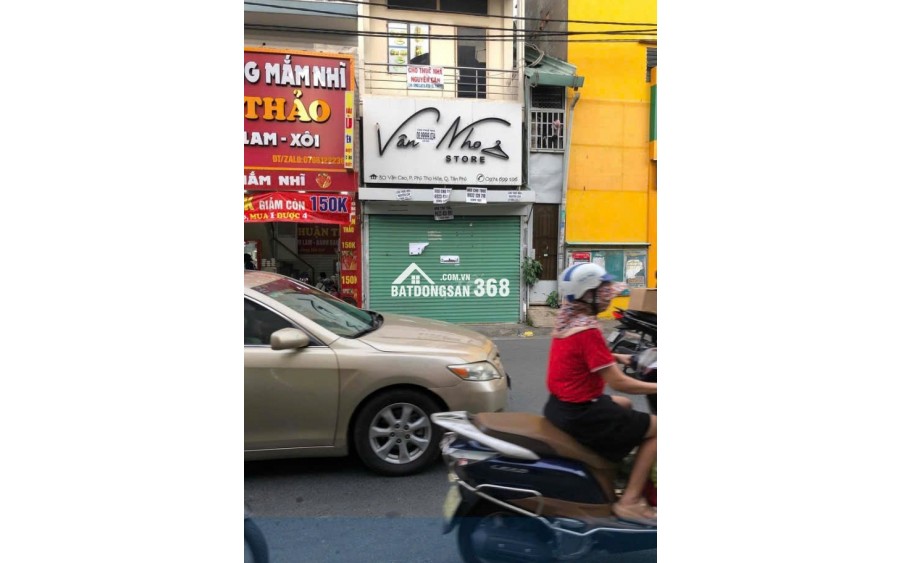 Bán nhà Mặt Tiền số 30 Văn Cao Phường Phú Thọ Hoà Tân Phú