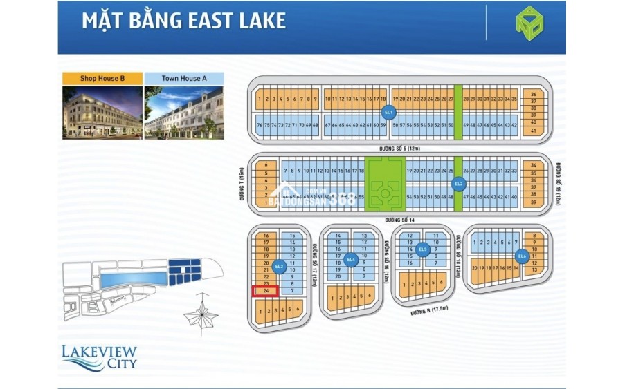 Bán nhà phố thương mại Lakeview City – Quận 2
