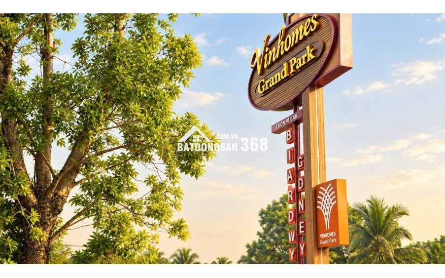 Mở bán Shop Beverly - Vinhomes Grand Park