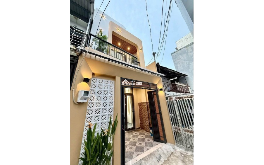 NHÀ MỚI NGAY CHỢ THẠCH ĐÀ – 3PN CÓ 1PN TRỆT – 56,4M² NỞ HẬU – NHÀ MỚI 2 TẦNG – 5,98 TỶ!
