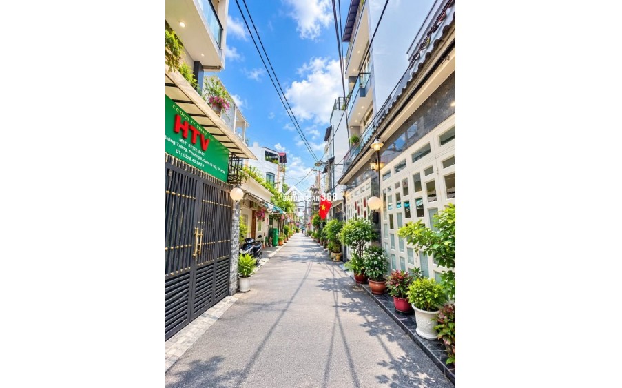 5,68 TỶ SỞ HỮU NHÀ MỚI 4 TẦNG – 2 MẶT HẺM XE HƠI NGAY QUANG TRUNG!