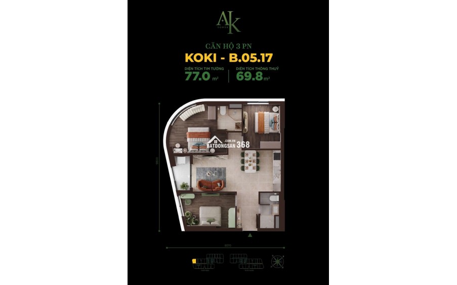 Cập nhật tiến độ A&K Tower đã lên tới tầng 12, đang giữ chỗ dợt mới: 1 tỷ 690/ căn (chưa trừ ưu đãi)