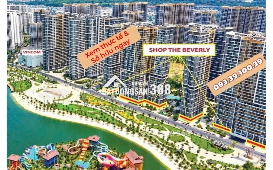SHOPHOUSE BEVERLY – KHÔNG GIAN KINH DOANH TRỞ THÀNH TUYÊN NGÔN THƯƠNG HIỆU