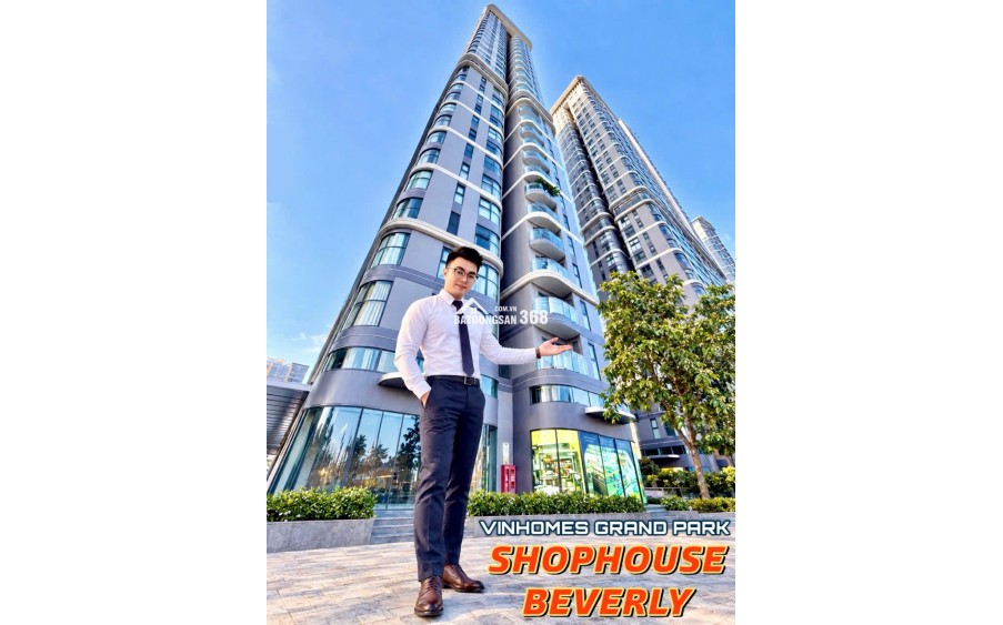 SHOPHOUSE BEVERLY – KHÔNG GIAN KINH DOANH TRỞ THÀNH TUYÊN NGÔN THƯƠNG HIỆU