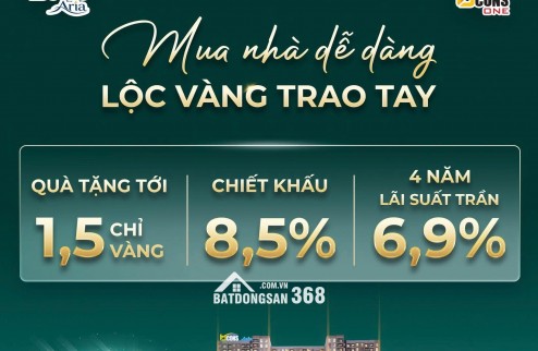 BCONS ARIA – Căn hộ vừa túi tiền, vị trí không dễ tìm