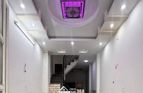 NHÀ 3 TẦNG - ĐƯỜNG XE TẢI THÔNG - 5P QUA QUẬN 6- QUẬN TÂN PHÚ- NGAY NGÃ TƯ BỐN XÃ.