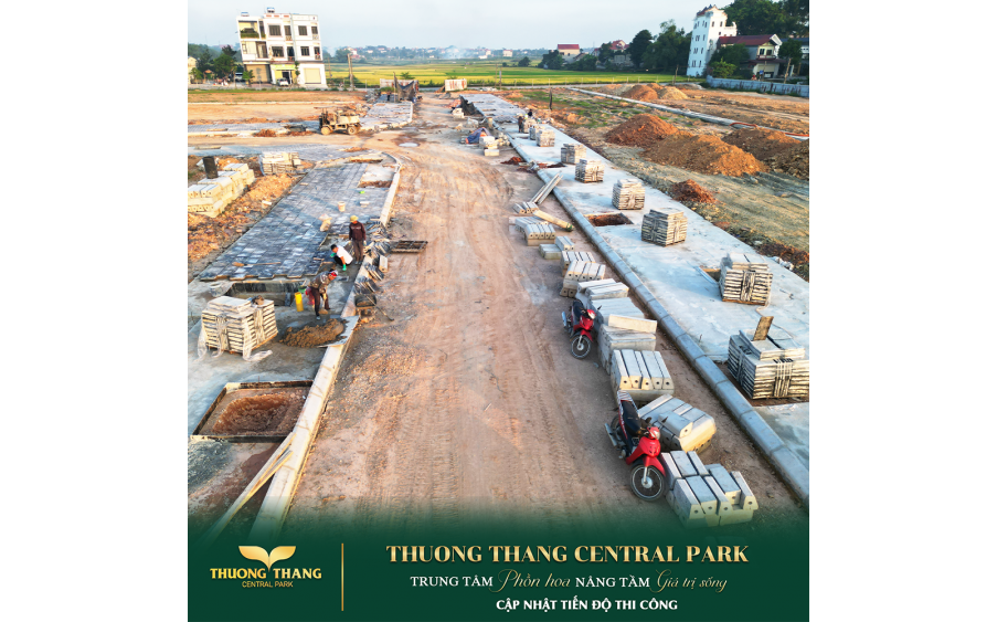 Thường Thắng Central Park, Hợp Thịnh, Bắc Ninh – Đất nền liền kề 99–247 m²