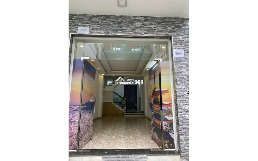NHÀ 4 TẦNG –  BỜ BAO TÂN THẮNG – ĐỐI DIỆN AEON TÂN PHÚ -DÒNG TUỀN CHO THUÊ 20tr/1thang