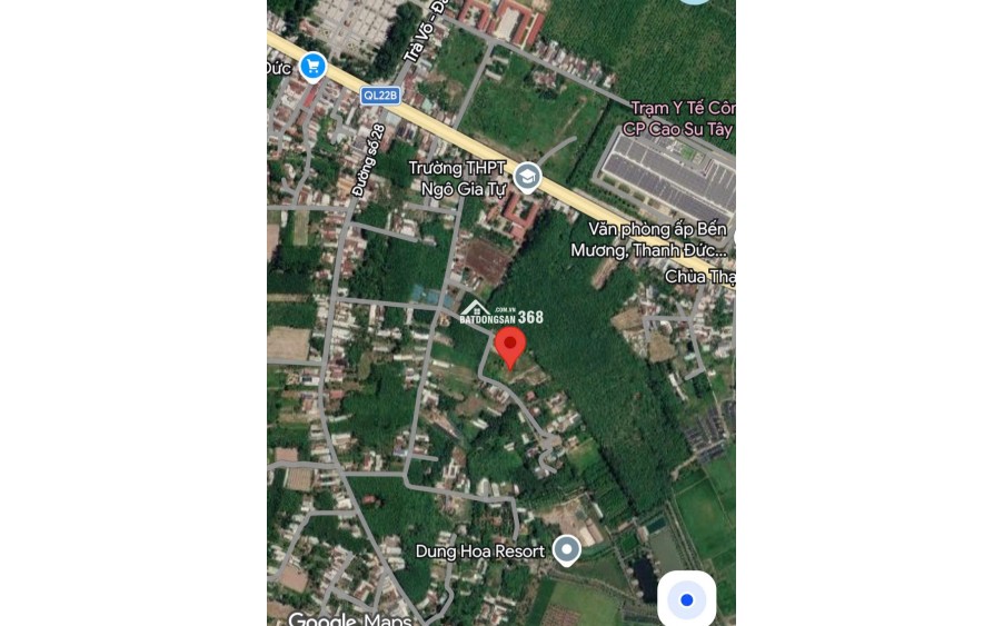 Bán đất tặng nhà, diện tích 1140m2 full đất ở tại Thạnh Đức, Gò Dầu, Tây Ninh